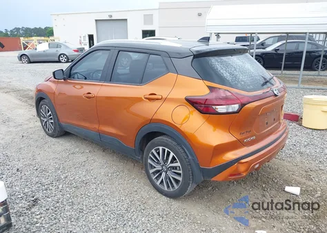 2021 Nissan Kicks Sv Xtronic Cvt from USA, damaged, VIN 3N1CP5CV8MC549924